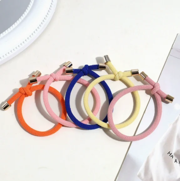 vvocci Bandas elásticas para el pelo con lazos decorativos - imagen 4