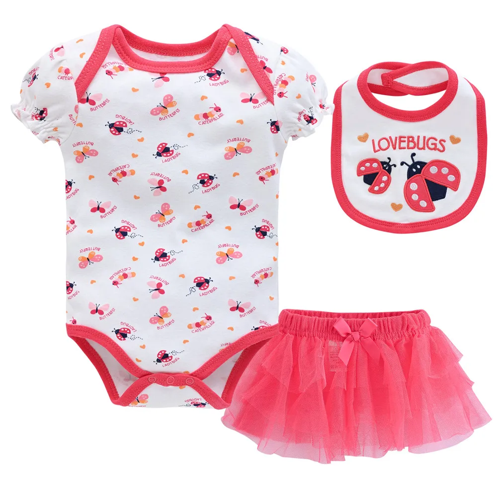 Kavkas conjunto bebé niña verano body manga corta - imagen 2