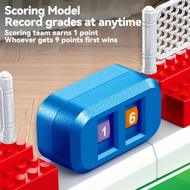 Fútbol de mesa portátil multijuego para niños, interior y exterior - imagen 3