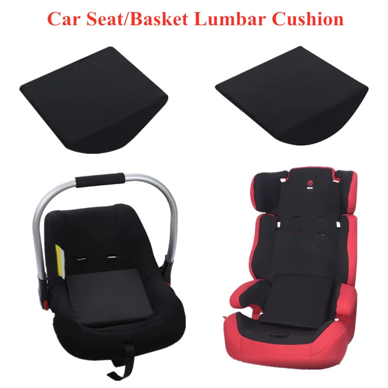 Asiento de coche de bebé ergonómico con cojín lumbar antideslizante - imagen 4
