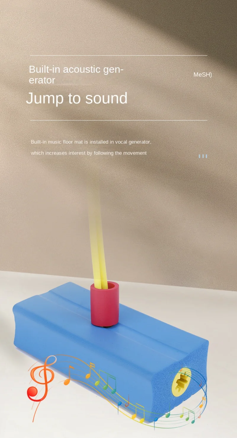 Juego de saltos con enfoque en diversión activa