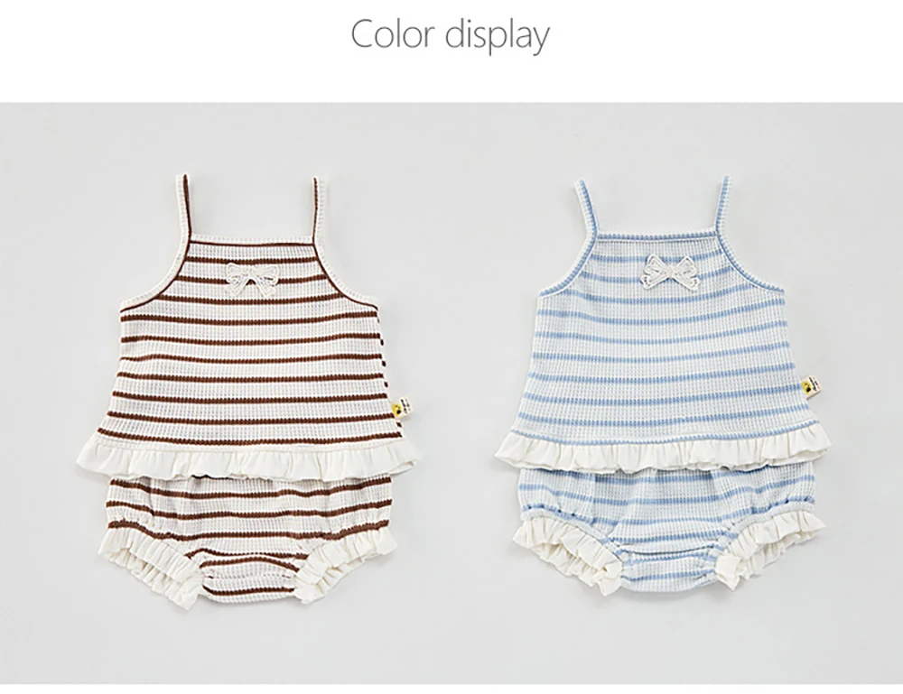 Conjunto infantil a rayasMILANCEL