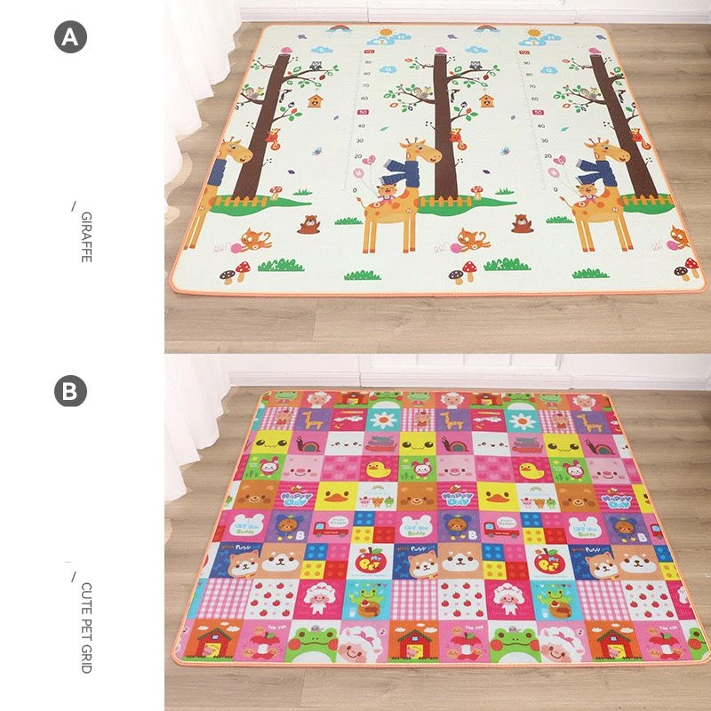Alfombra de juego XPE para gateo: suelo suave educativo infantil - imagen 4