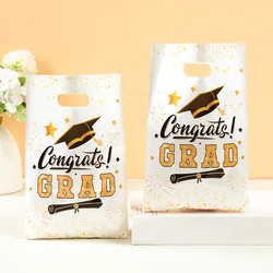 Bolsas de recuerdo de graduación de plástico desechables
