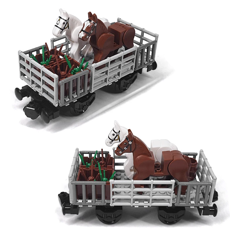 Set de construcción granja con animales para niños - imagen 5