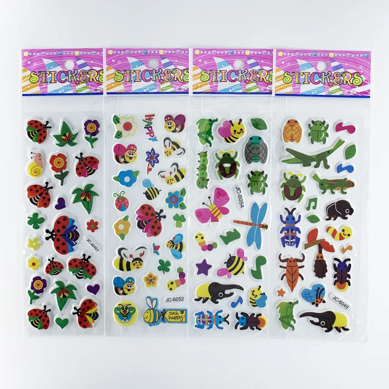 Set completo de abeja y mariquita