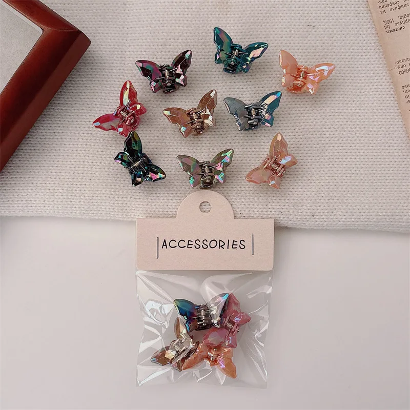 Pinza de pelo mariposa de colores para niña, hada floral - imagen 5