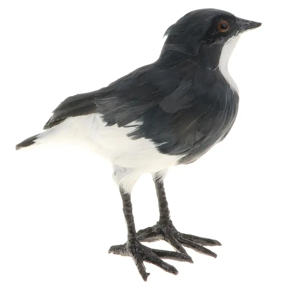Peluche realista de pájaro carnicero de piel sintética decorativa - imagen 2