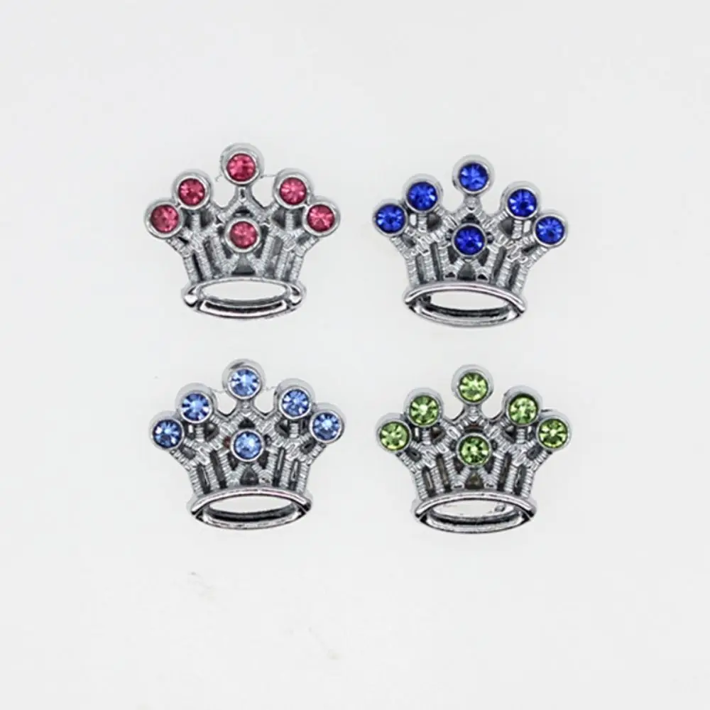 Hebillas mini para cinturón con motivos corona corazón mariposa y flor - imagen 4
