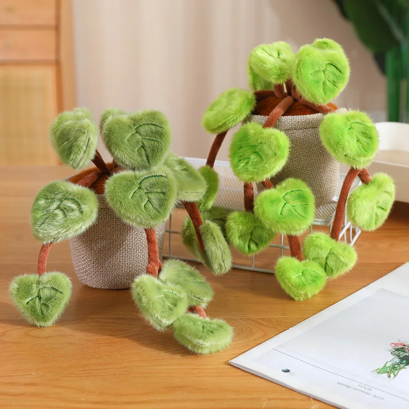 Planta de peluche Pothos en maceta para decoración y regalo - imagen 2
