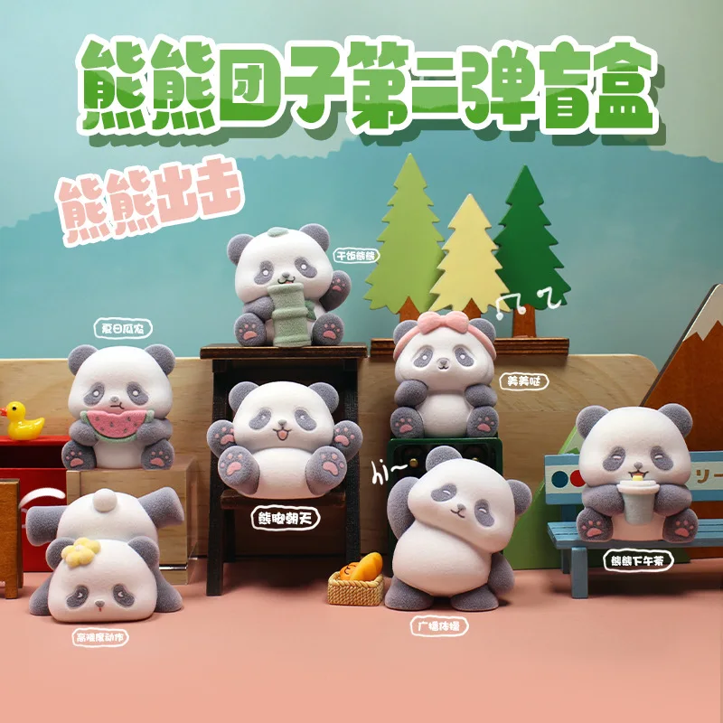 Figura Panda Kawaii blanca