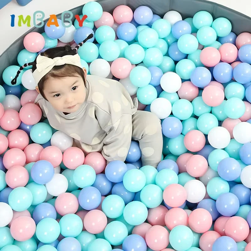 Pelotas de piscina seca de PE seguras para bebés, eco - imagen 3