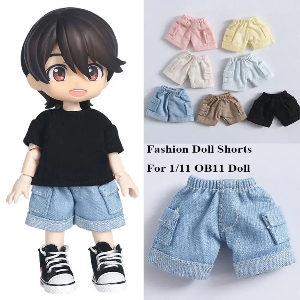 Mode Pop bermudas vaqueras mini para muñecas estilo casual - imagen 4