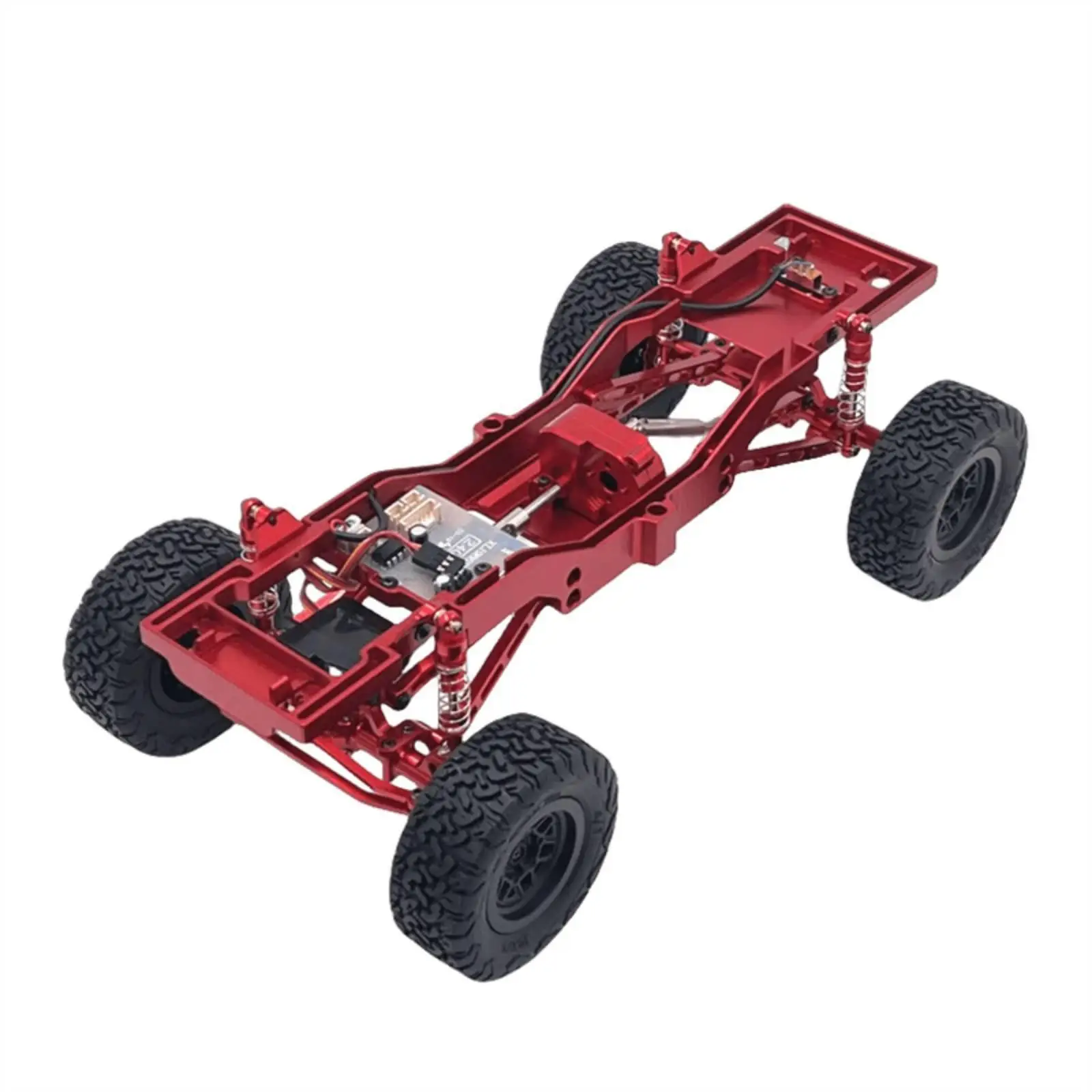 Chasis metálico para crawler escala 1/12