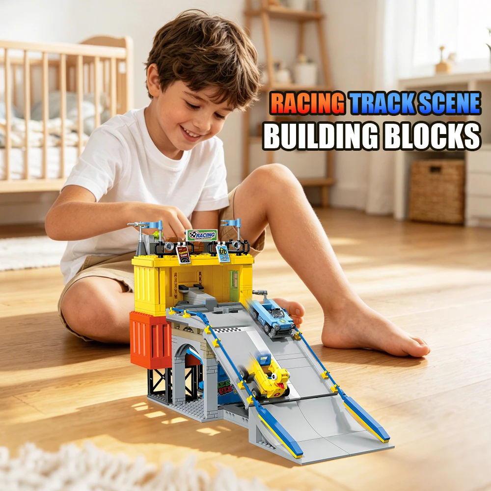 Montaña rusa de construcción: pista carreras y coches - imagen 3
