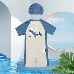 Bañador infantil con protección solar de dibujos animados