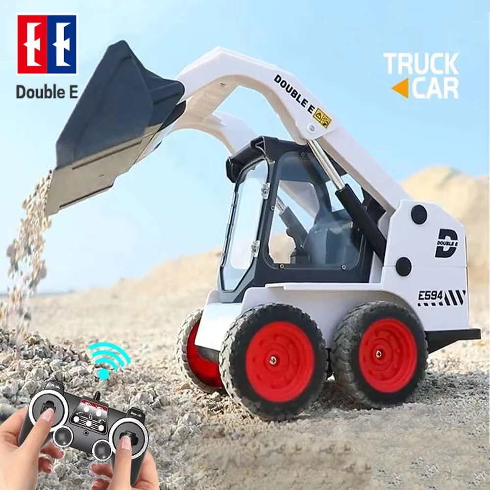 Doble E Excavadora RC para niños - Juguete remoto y confiable - imagen 4