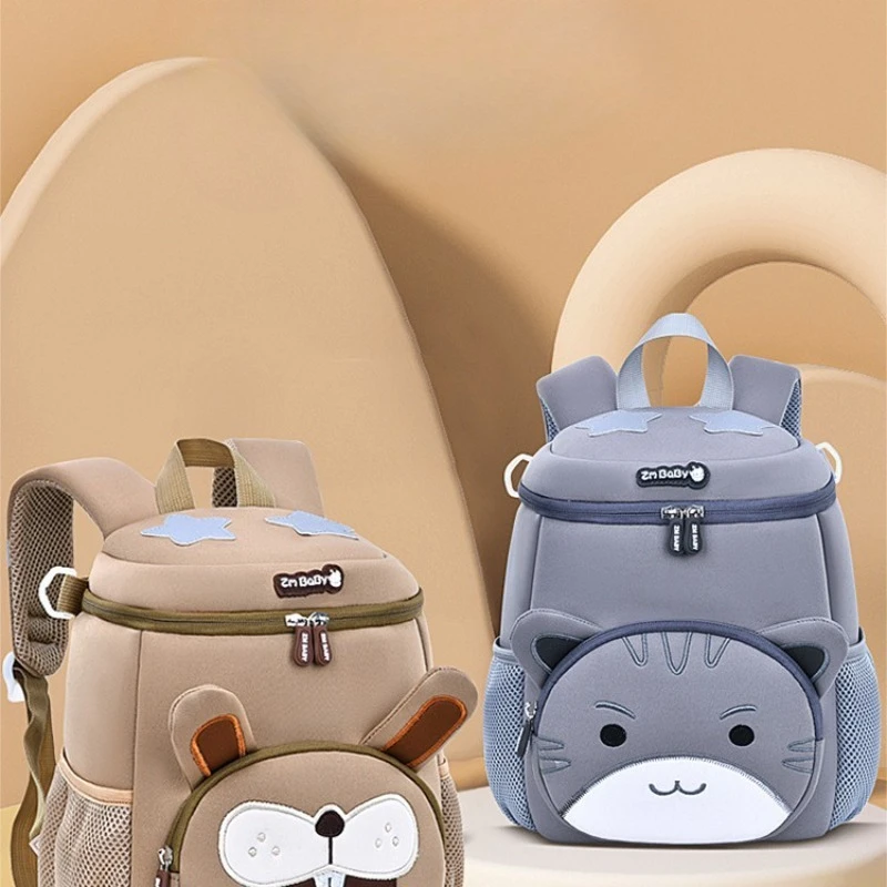 Mochila escolar infantil de dibujos animados, ligera y amplia - imagen 5