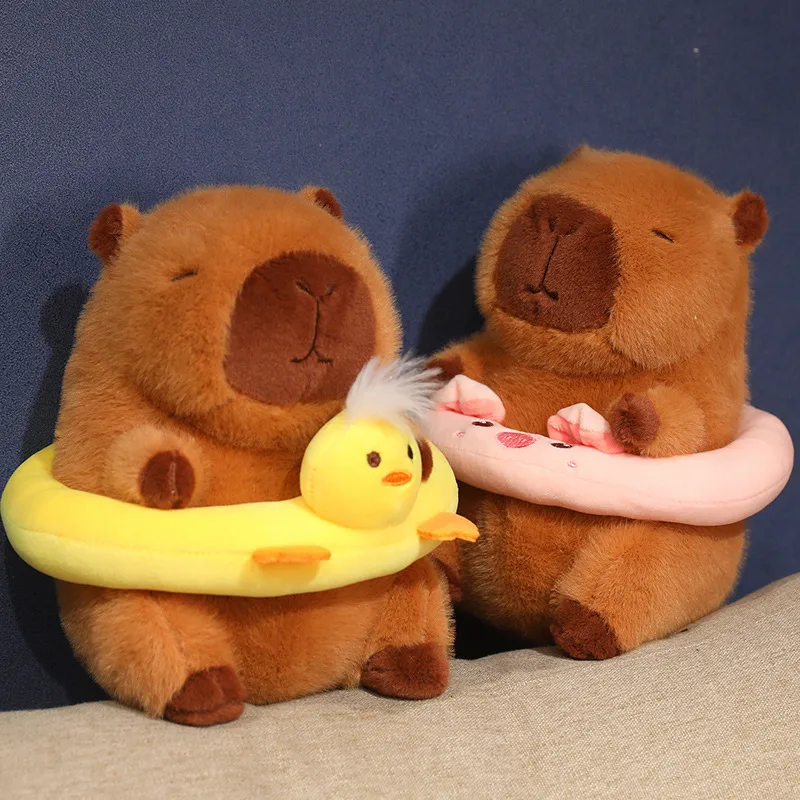 Peluche capibara con diseño de animales para regalo infantil - imagen 3