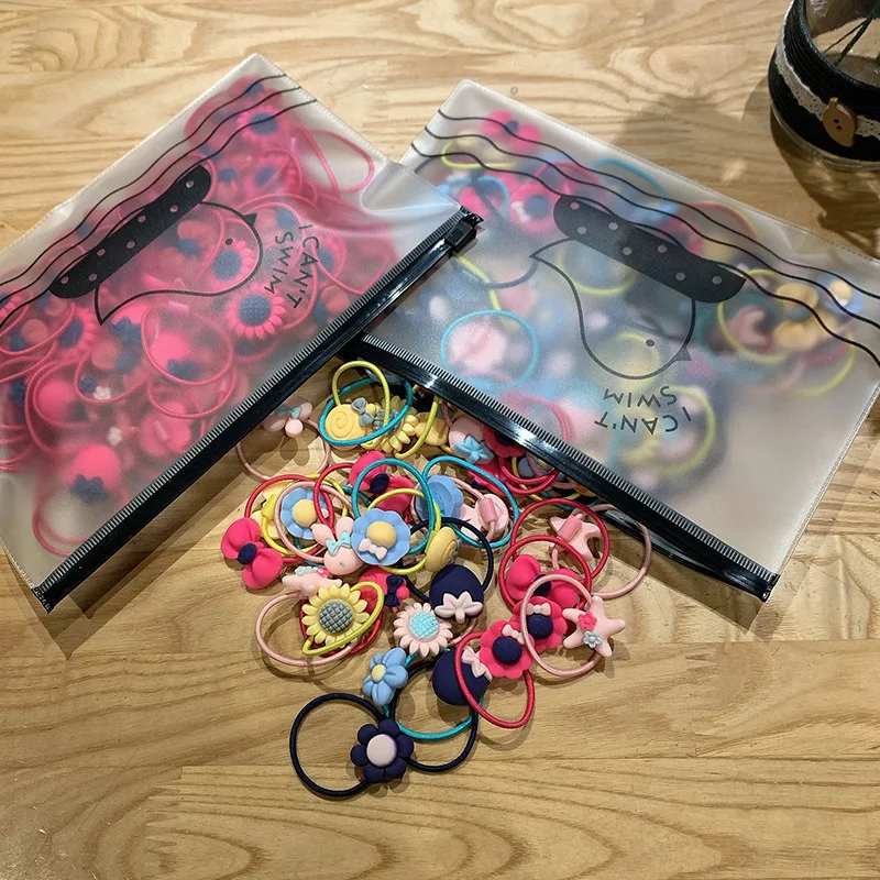 gomas elásticas para niñas ideales para coletas y peinados