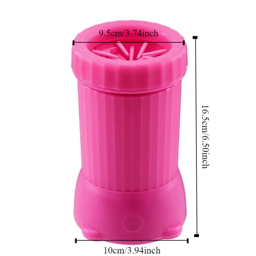 Lavador de patas para perros recargable USB, portátil y desmontable - imagen 2