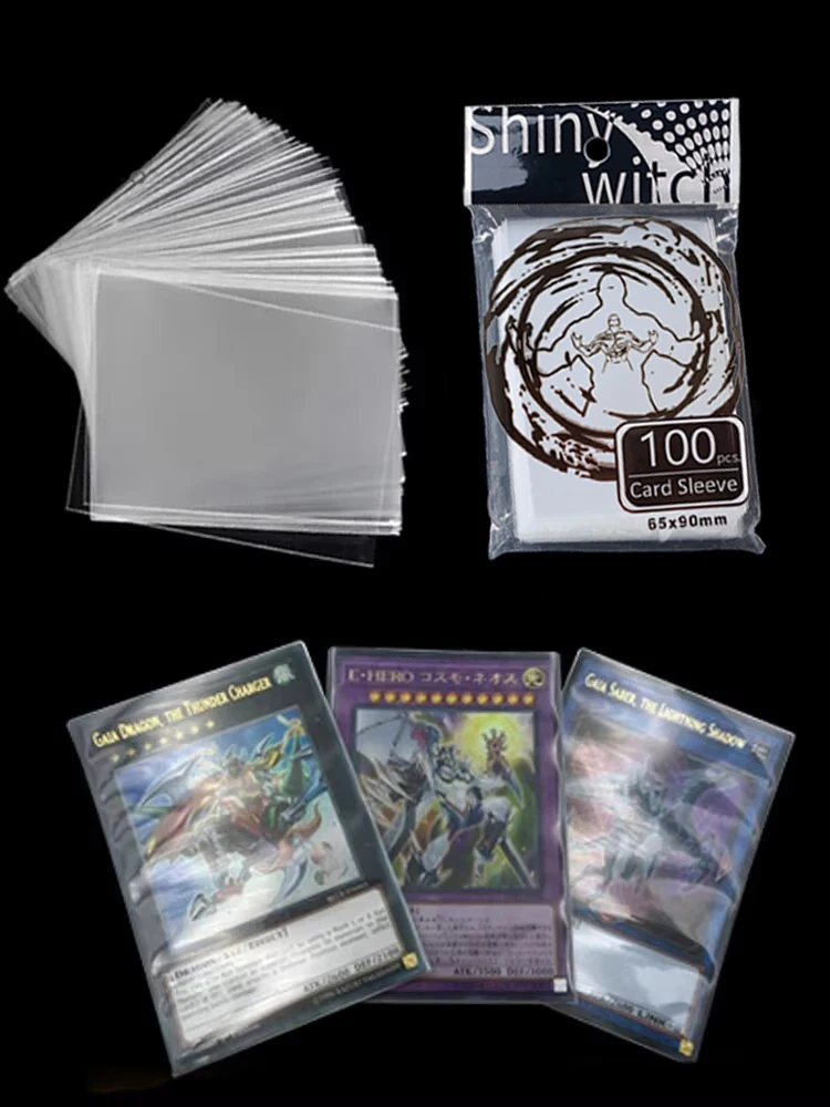 Funda transparente para tarjeta de juego de mesa