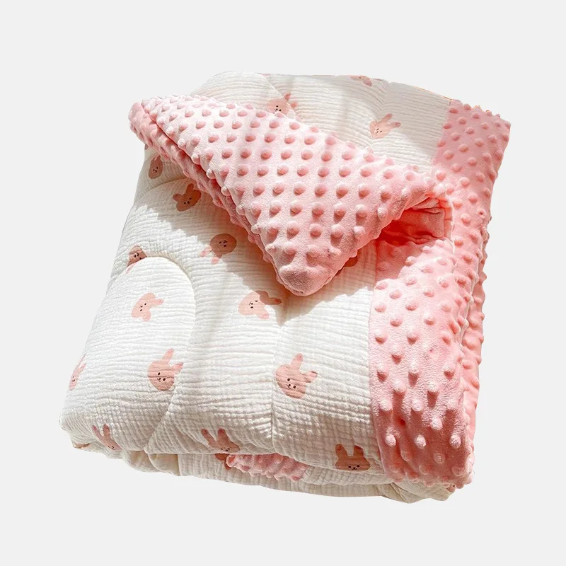 Edredón sensorial de invierno con oso para bebé - imagen 5