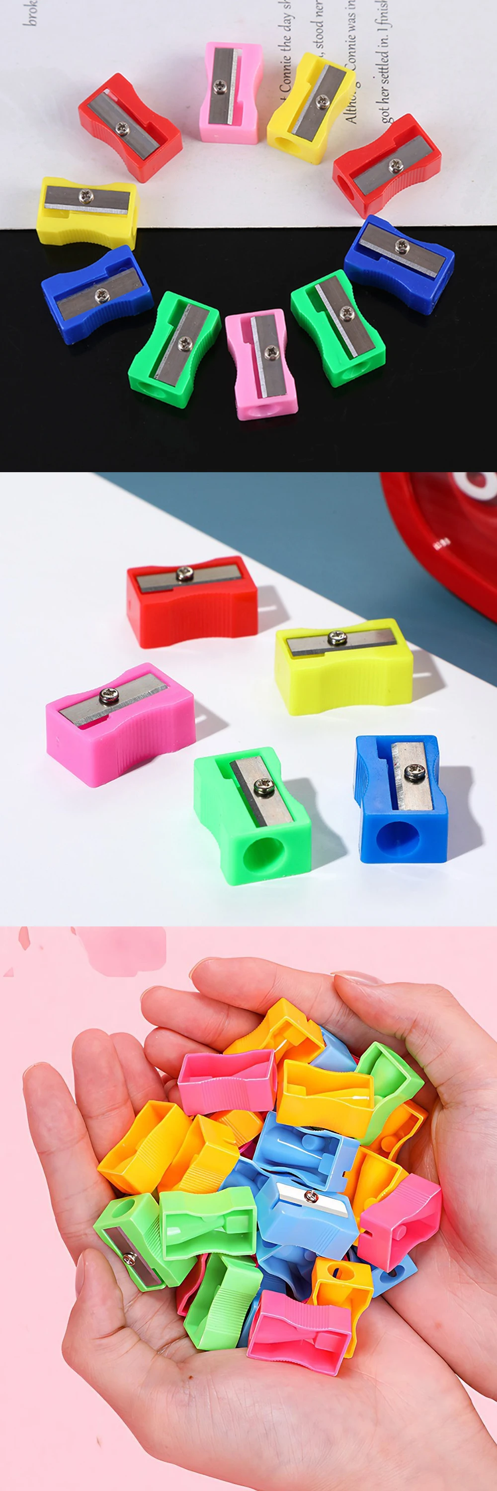 Kit de sacapuntas manuales para uso escolar y de oficina