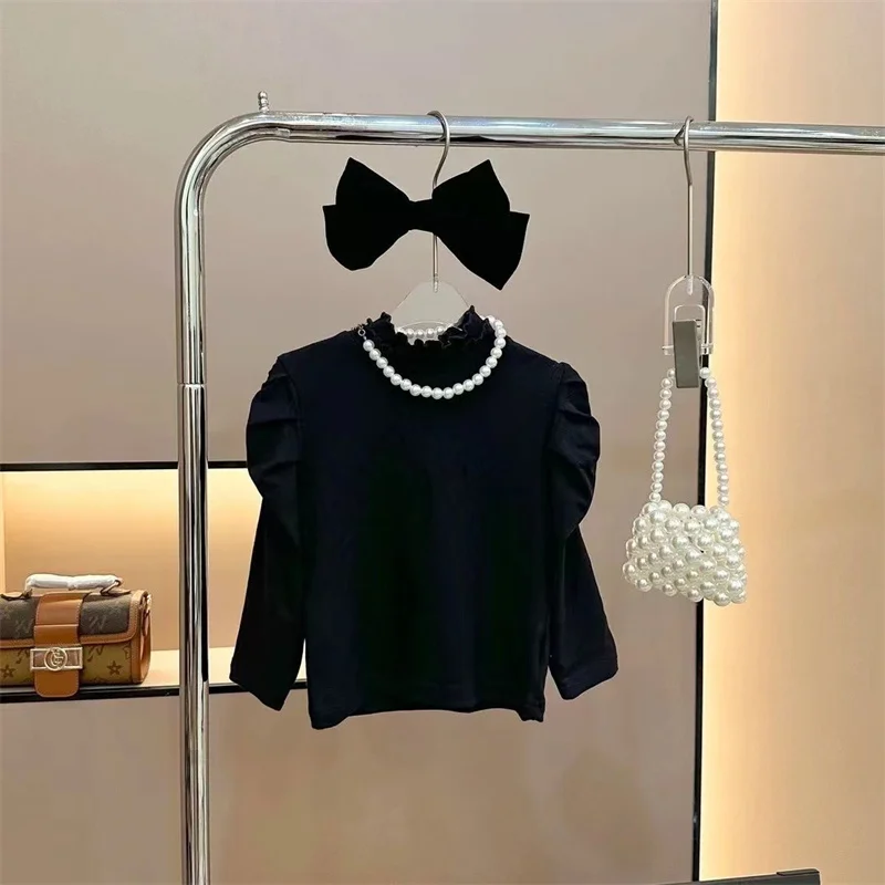 Conjunto infantil de primavera con chaqueta y pantalón acampanado - imagen 3