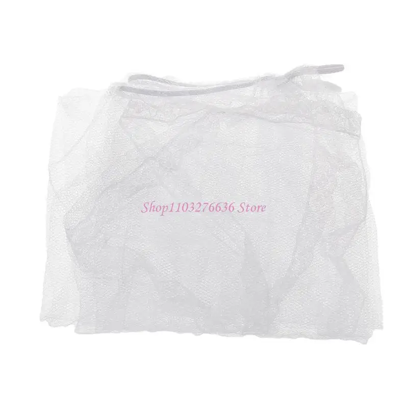 Mosquitera para cochecito de malla transpirable blanca - imagen 5