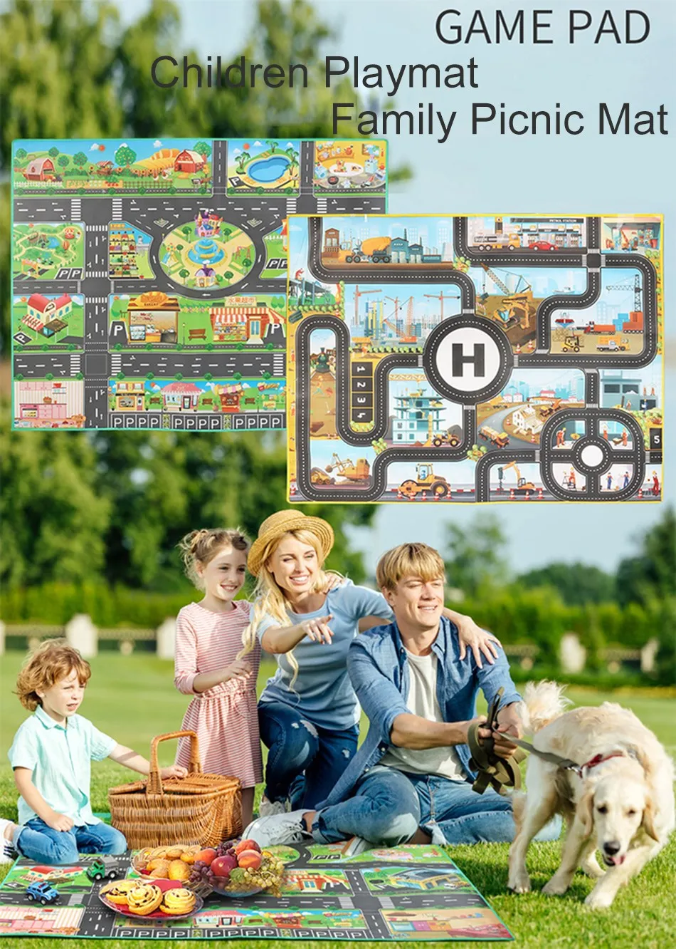 Tapete de juego infantil no tóxico