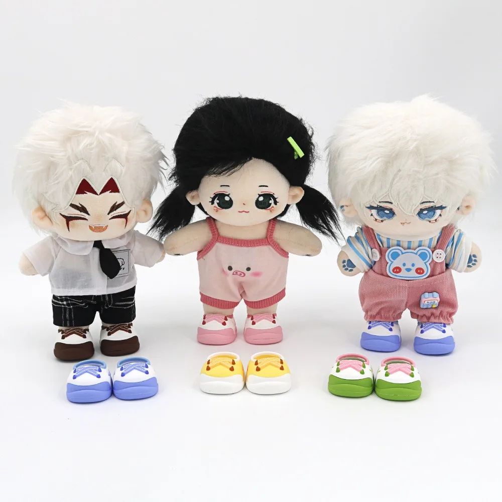 Zapatos deportivos para muñeca con diseño de dibujos animados