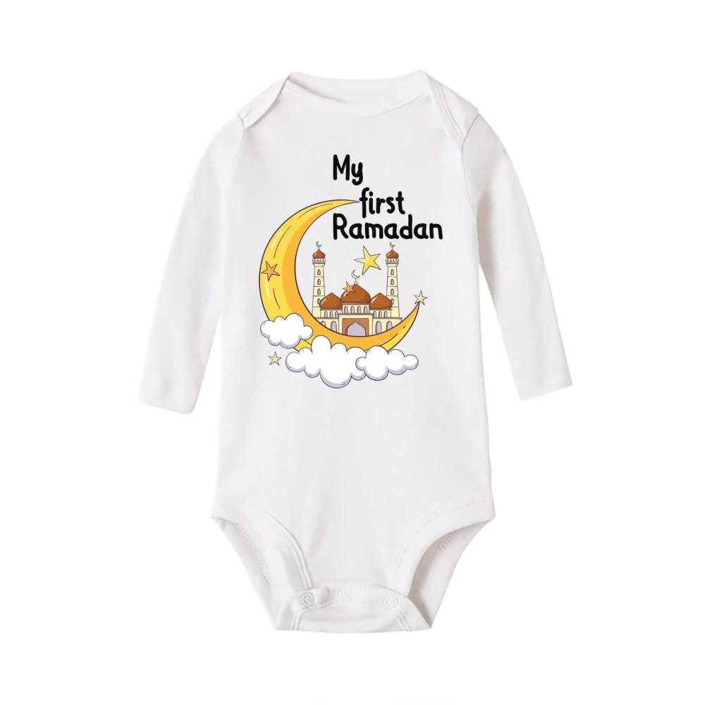 Mameluco bebé musulmán Mi primer Eid – Regalo de nacimiento - imagen 2