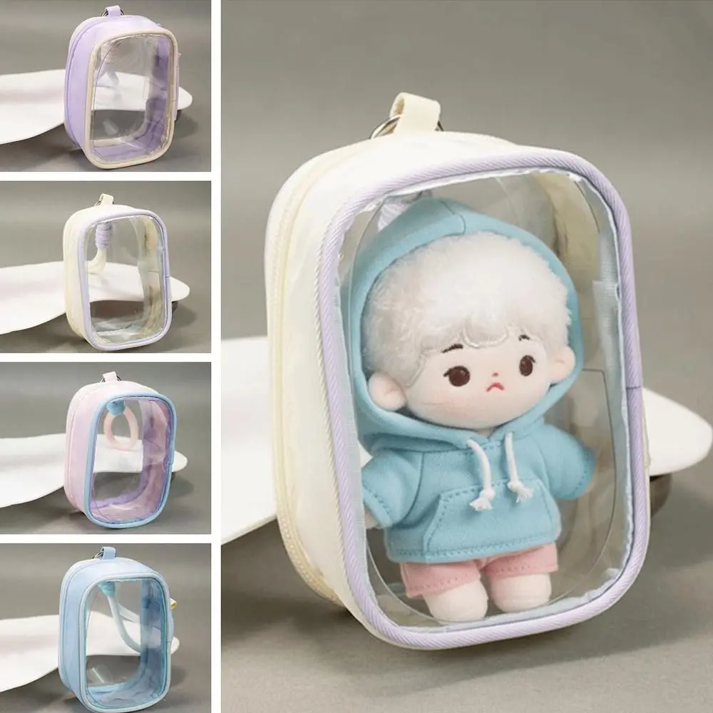 Bolsa transporte muñecas transparente con cremallera - imagen 4
