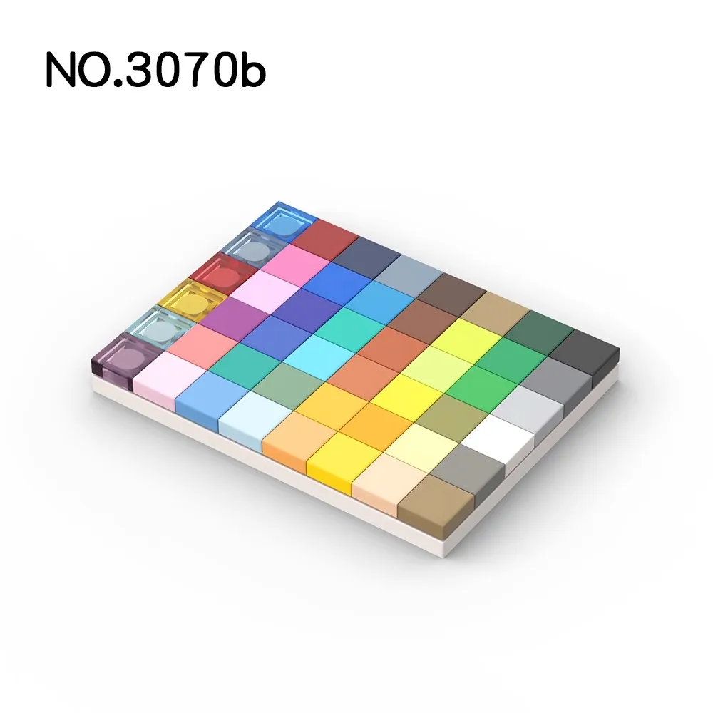 20 piezas MOC 3070/30039 1x1 - Componentes educativos DIY para bloques - imagen 5