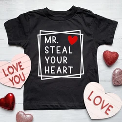 Mr Steal Your Heart: camiseta San Valentín para niños
