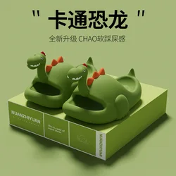 Zapatillas de dinosaurios antideslizantes de verano para casa y calle