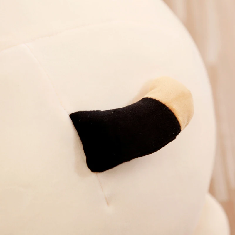 Almohada de peluche infantil con forma de gato y cerdo suave - imagen 2