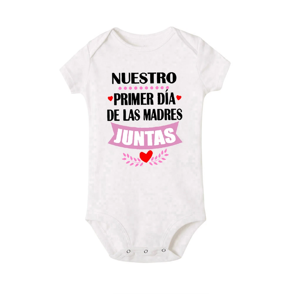 Ropa a juego madre e hijo para el Día de la Madre con estampado español - imagen 5