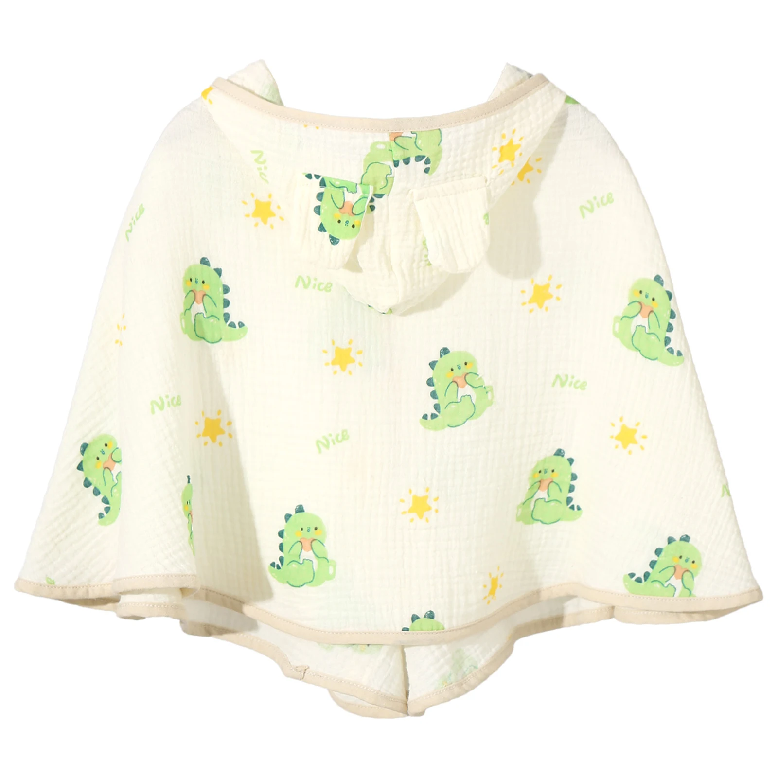 Bata toalla infantil con capucha de algodón para baño - imagen 4