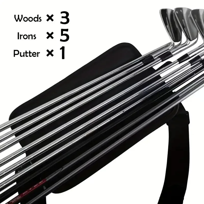 Bolsa de golf ligera con bandolera y correa ajustable para viaje - imagen 4