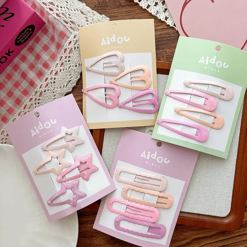 Clip de pelo degradado rosa para niñas – Accesorio de moda infantil - imagen 5