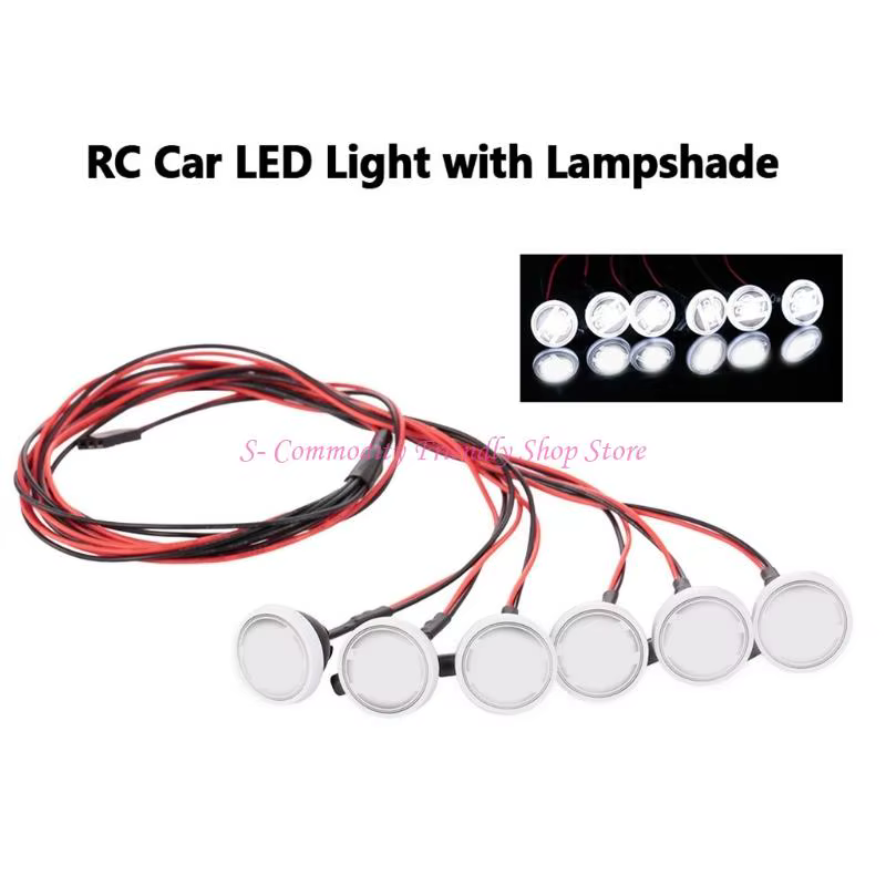 Luces LED para camión RC de juguete – efecto brillante - imagen 5