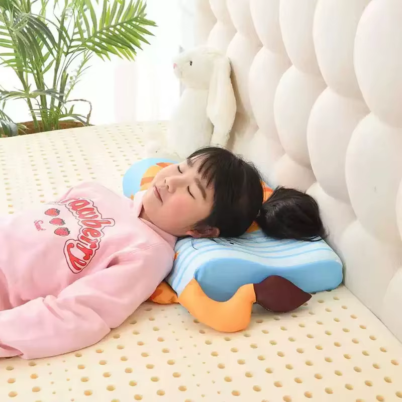 Almohada infantil transpirable para siesta – Algodón suave para niños y bebés - imagen 4
