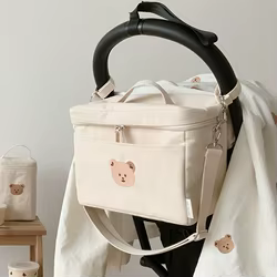 Bolsa aislante Milangel para cochecito – Almacenamiento portátil para bebé