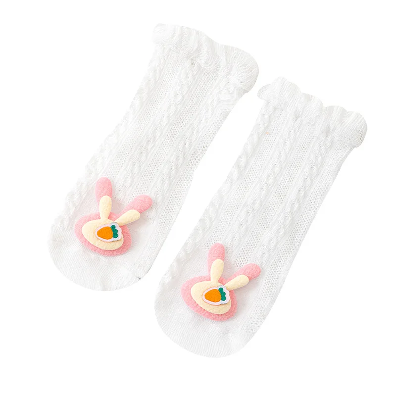 Calcetines verano para bebé – Algodón peinado con orejitas de conejo - imagen 3