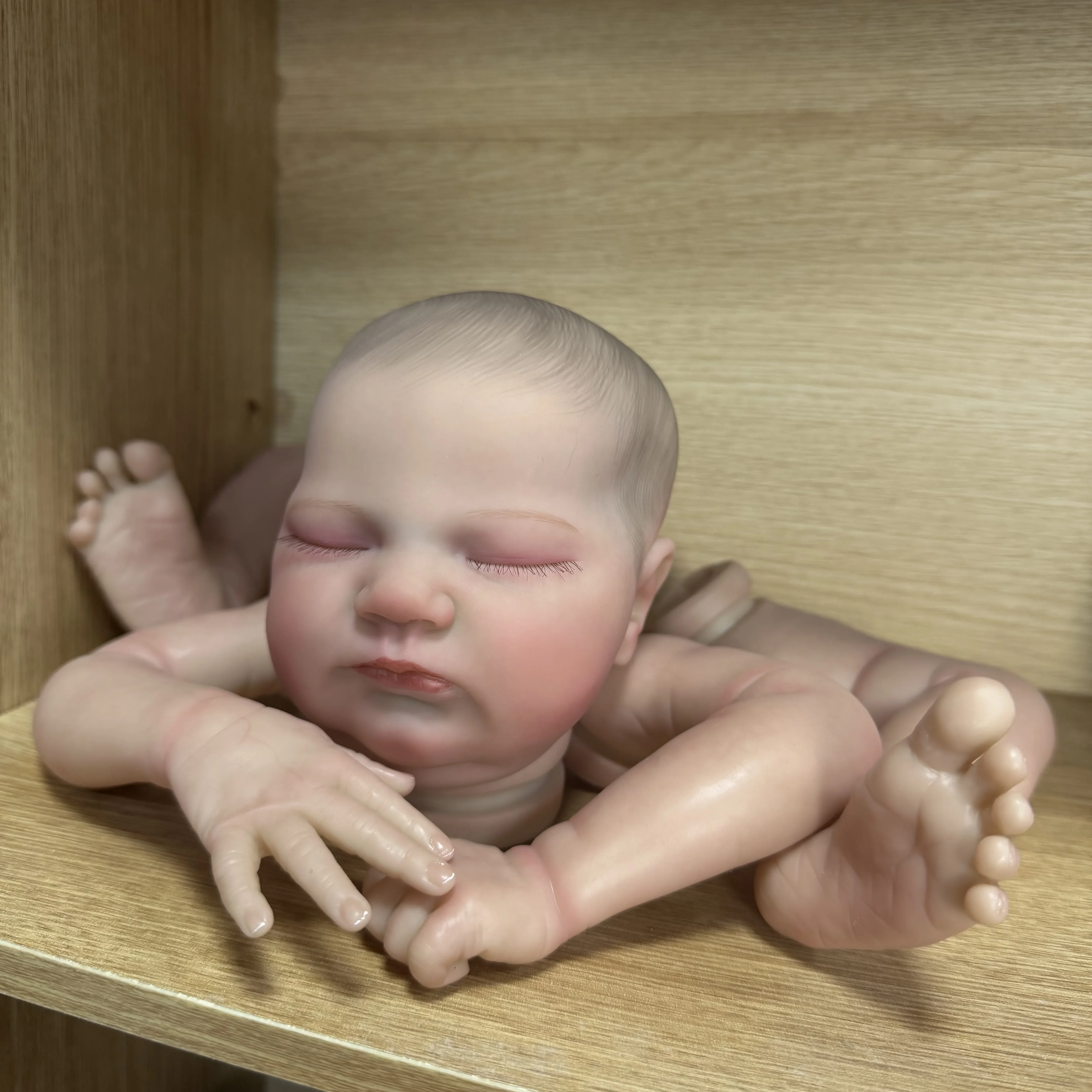 Kit muñeca reborn Baby Quinlyn 19 pulgadas realista - imagen 2