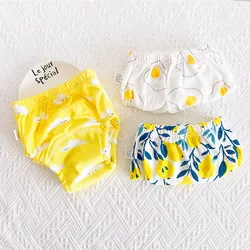 Pañal lavable de tela algodón con cintura elástica para bebé
