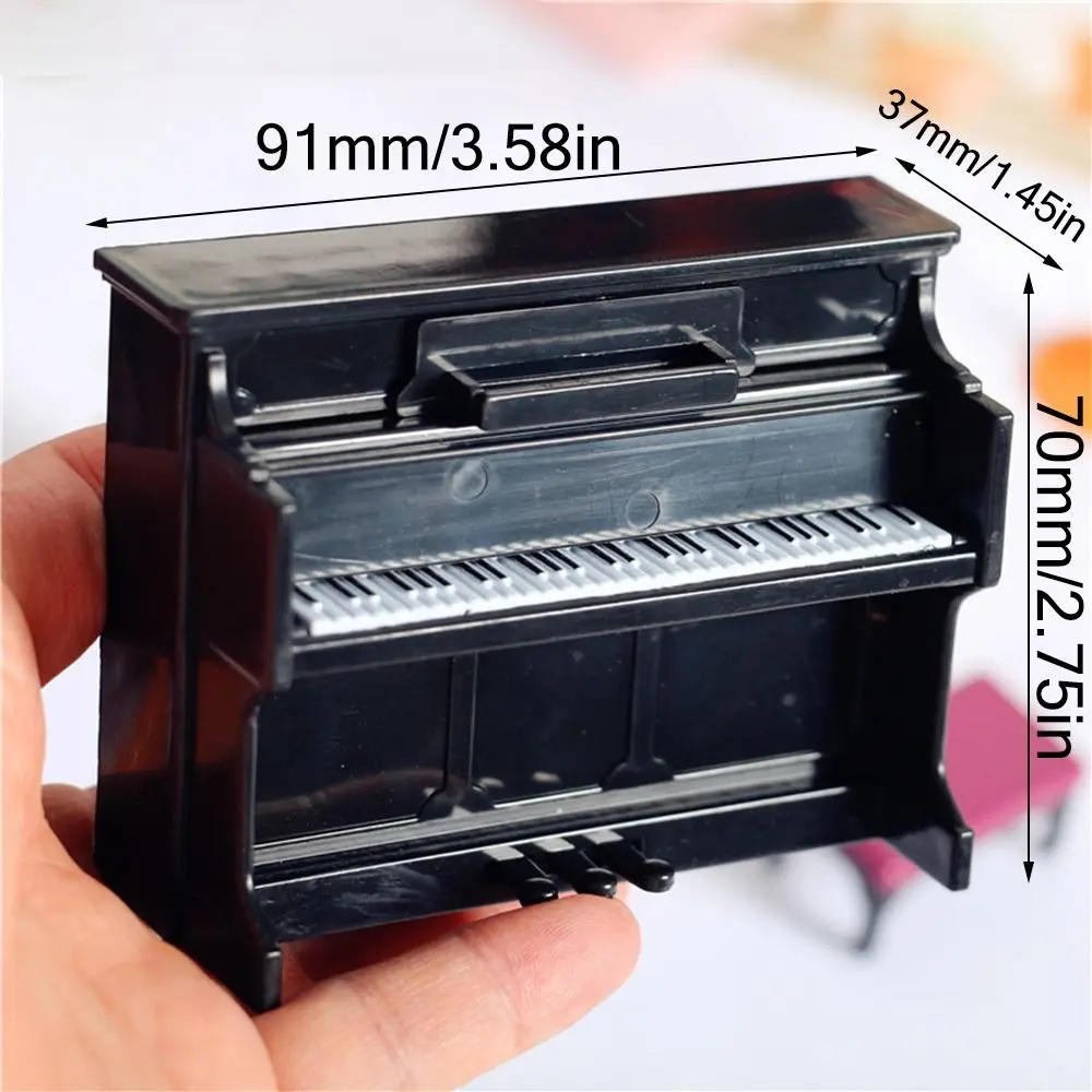 Detalles del piano miniatura