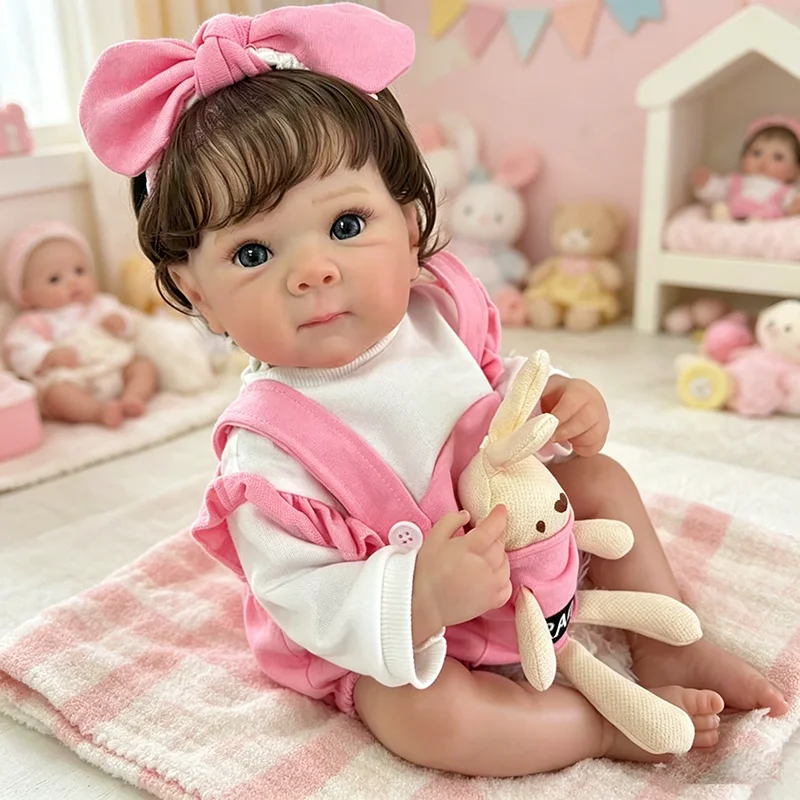 Muñeca reborn Bettie con cuerpo completo de vinilo realista - imagen 2
